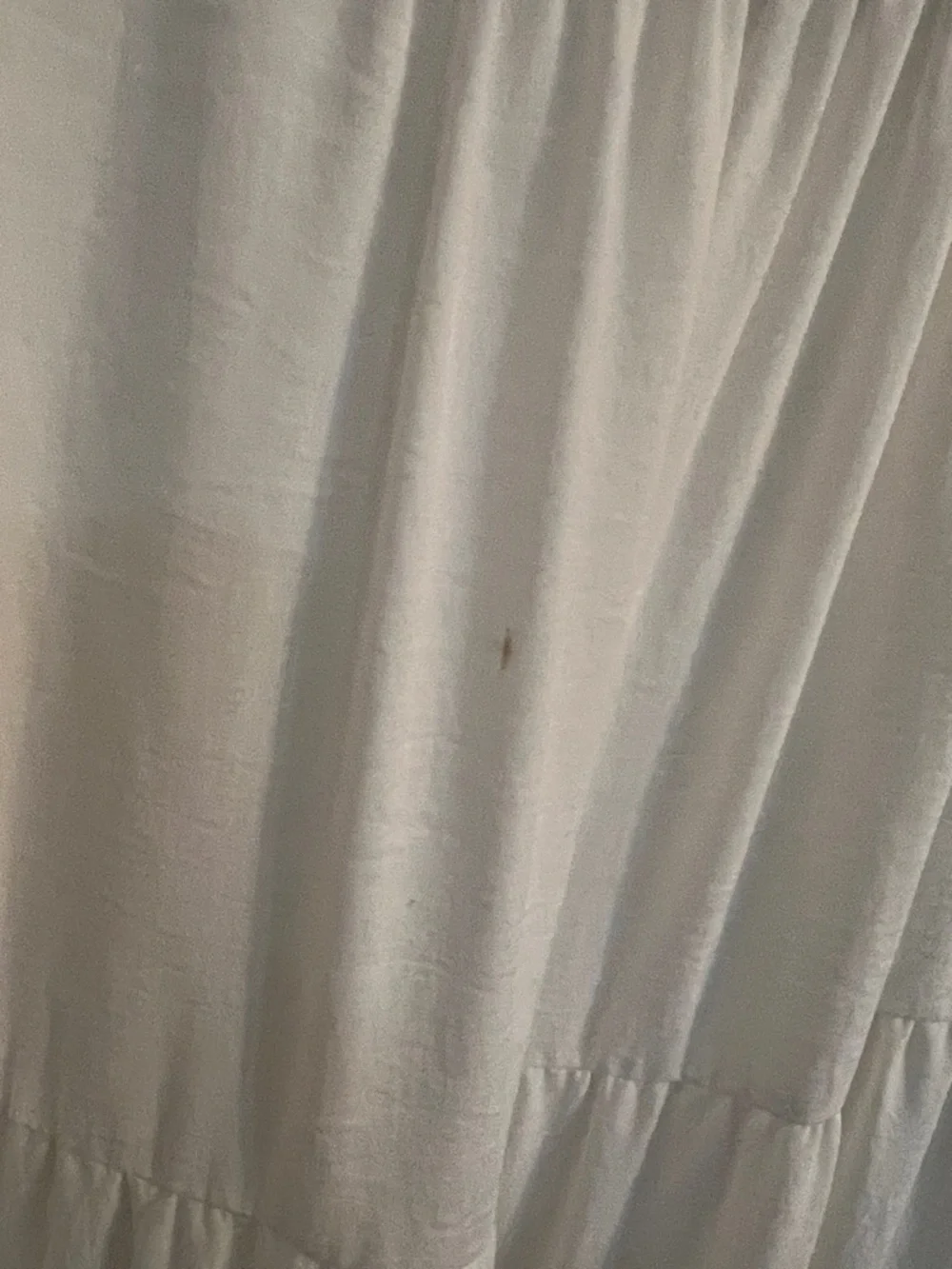 Topshop Maternity White Tiered V-Neck Maxi Dress with Tie - Picture 8 of 8